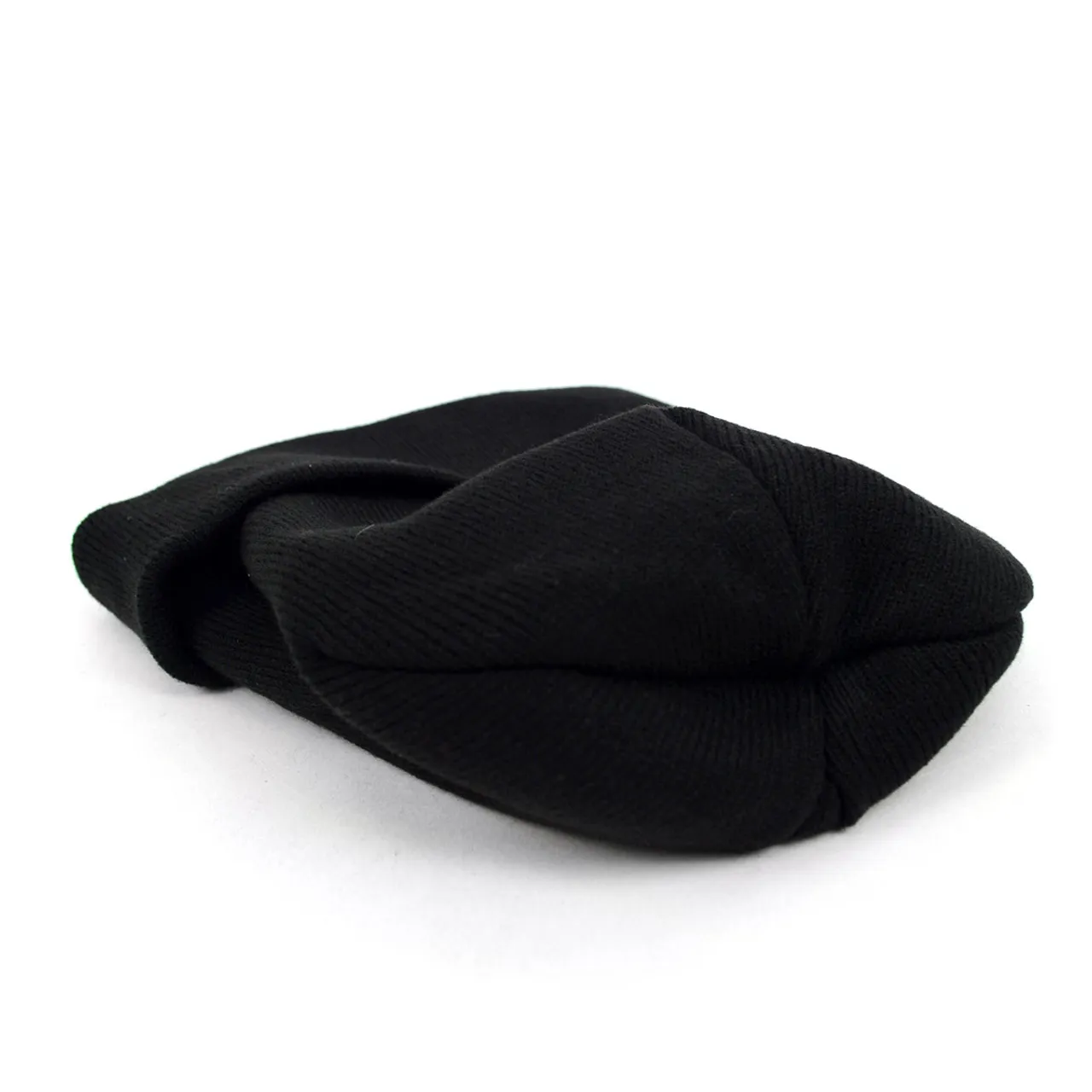 2PC Ski Hat Set- Black/Gray