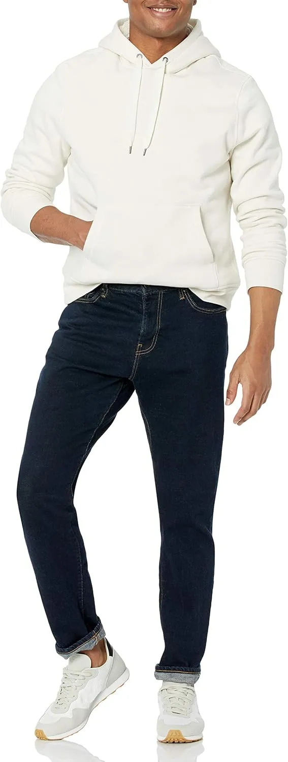Amazon Essentials Men's Hoodies, Sherpa-Lined Pullover