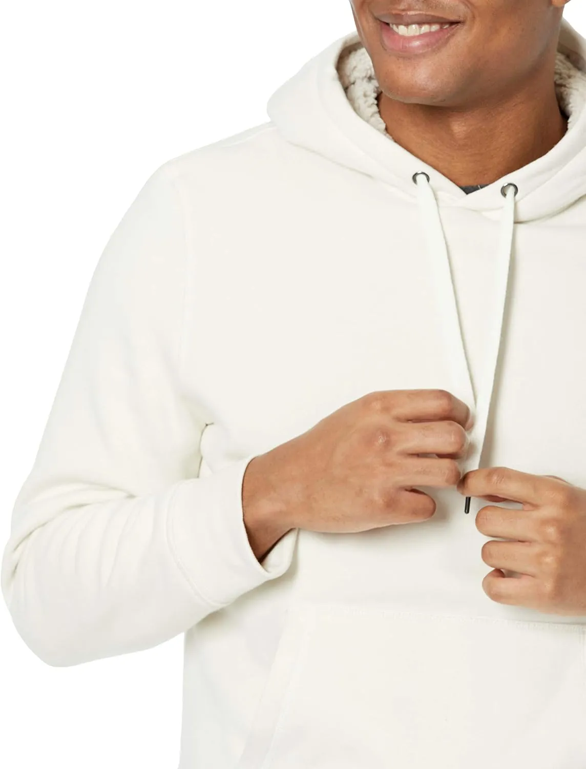 Amazon Essentials Men's Hoodies, Sherpa-Lined Pullover