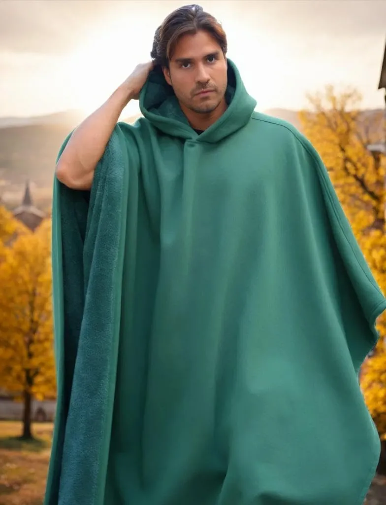 Arcane Hoodie Loose Cloak Hoodie Oversized Long Sleeve Sweatshirt Cloak BlanketUnisex