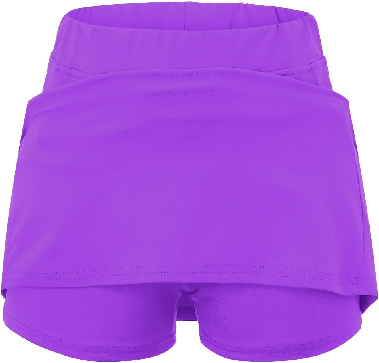 Athletic Skorts for Women with Pockets Summer Tennis Mini Skirts Lightweight High Waisted Elastic Golf Yoga Shorts