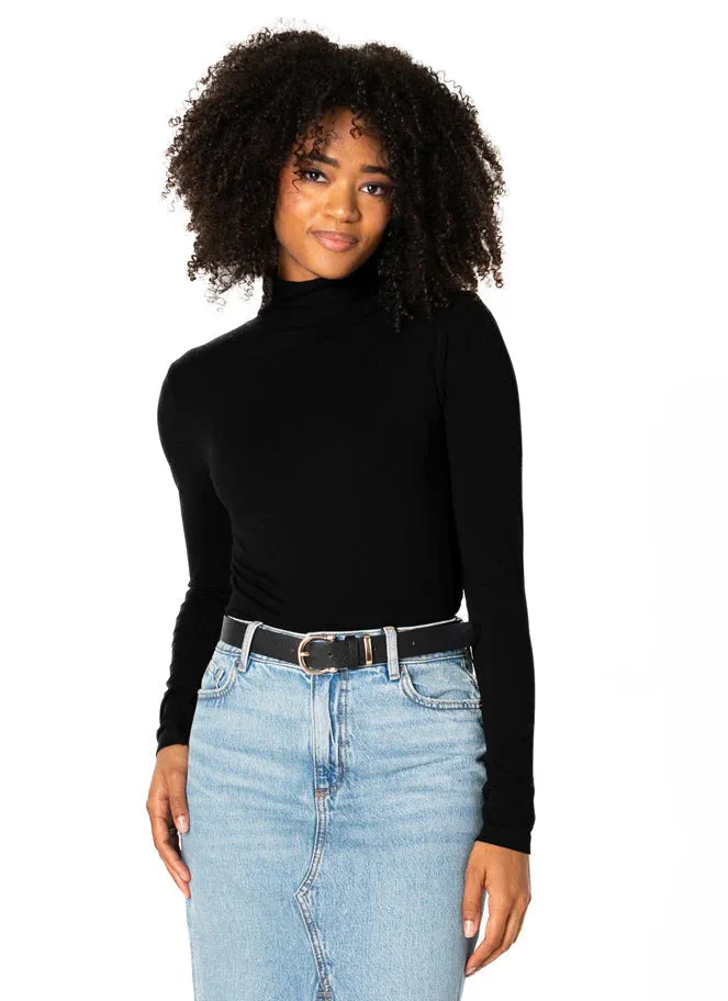 Bamboo Short TN Top - Black