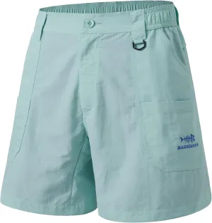BASSDASH Men's 6" Fishing Shorts UPF 50  Water Resistant Quick Dry Hiking Cargo Shorts with Multi Pocket