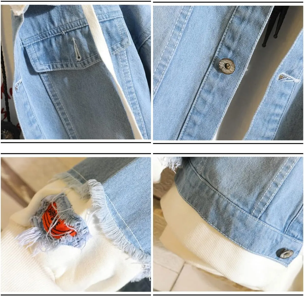 Blue Lock Anime Denim Jacket Coat Hoodie Pullover Anime Graphic Hoodie Cosplay Costume