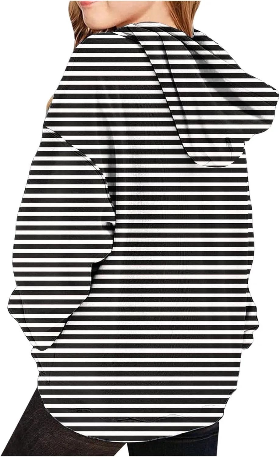 BTDECLAR Hoodies for Teen Girls Hooded Sweatshirt Fleece Cute Oversized Pullover Tops Gradient Preppy Clothes Size 10 12