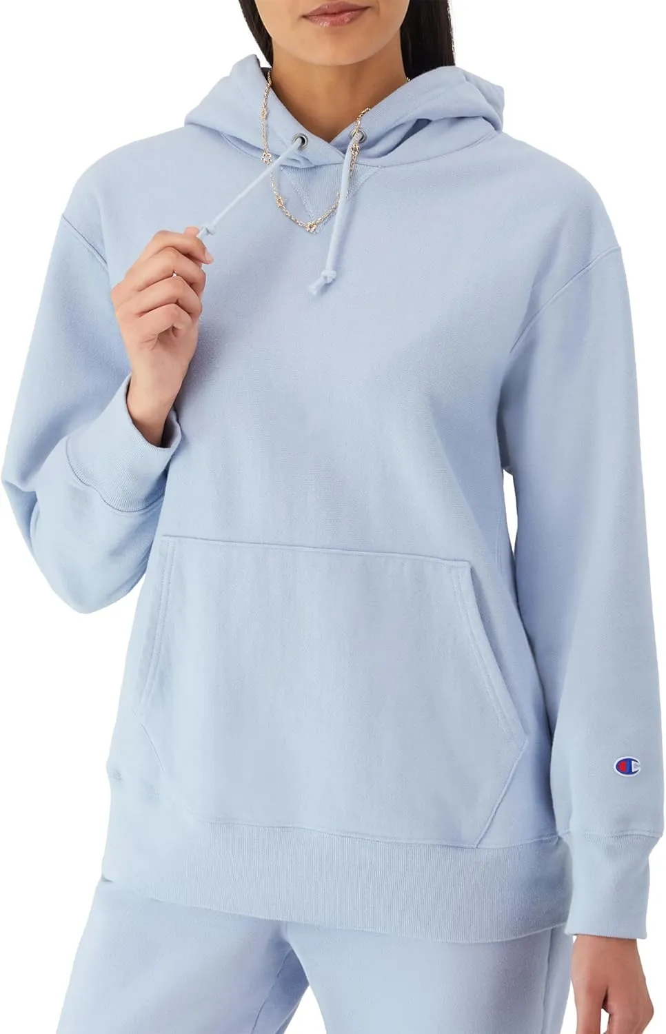 Champion Women's Hoodie, Reverse Weave, Heavyweight, Fleece Sweatshirt For Men and Women