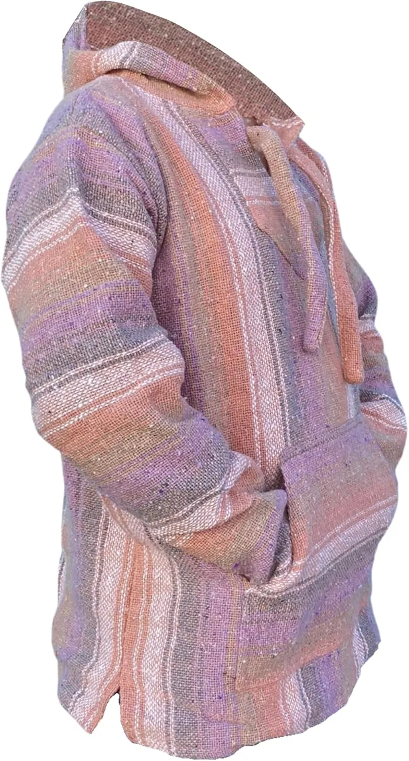 Classic Mexican Baja Hoodie Sweater Pullover