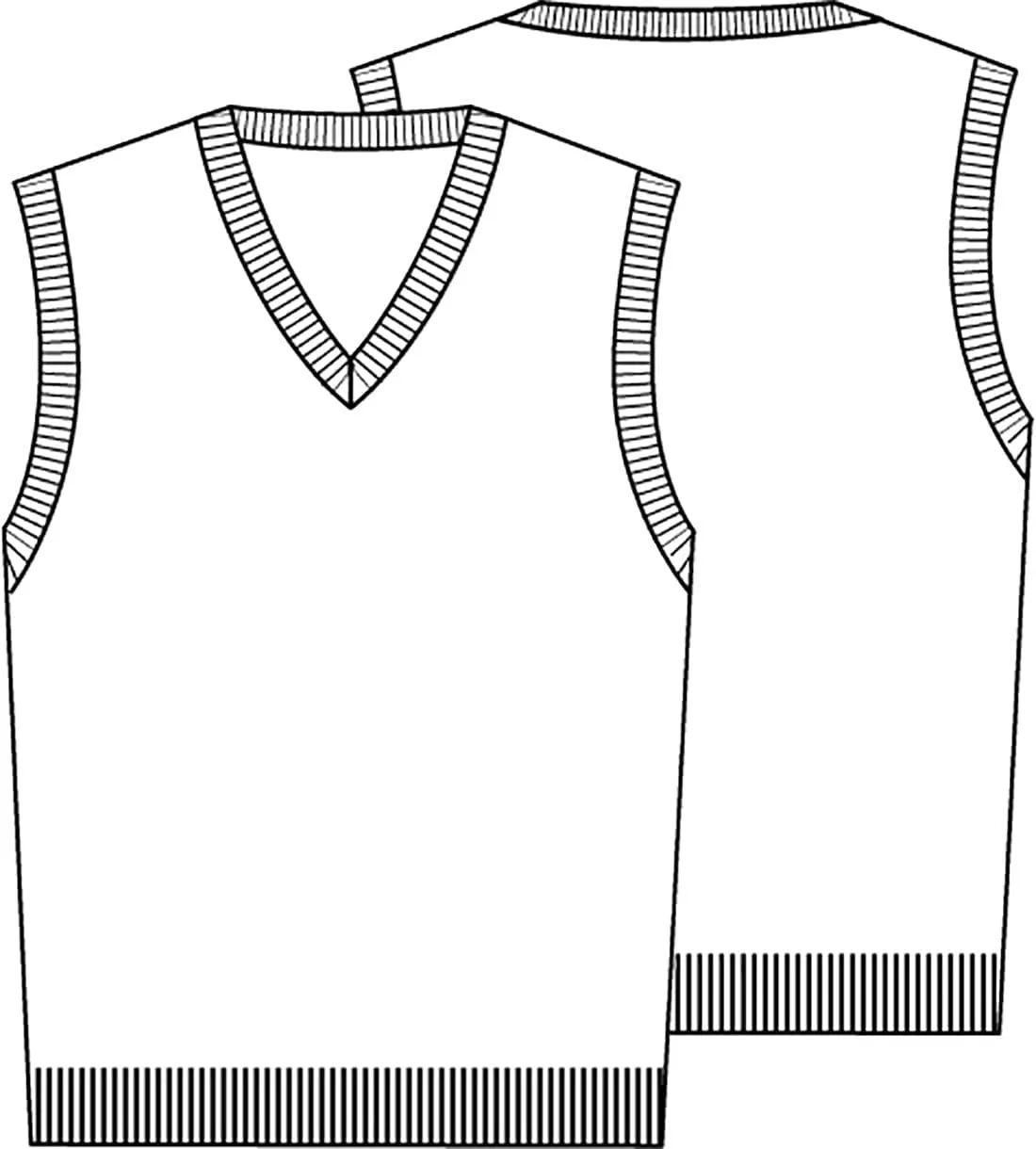 CLASSROOM Big Boys' Uniform Sweater Vest