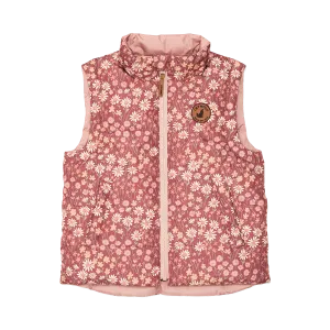 Crywolf Reversible Vest - Rosewood Floral