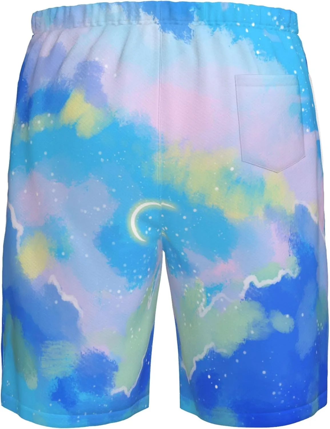Custom Men's Swim Trunks with Photo Image Text Personalized Board Shorts Mesh Lining Pockets Quick Dry Beach Swimming Shorts