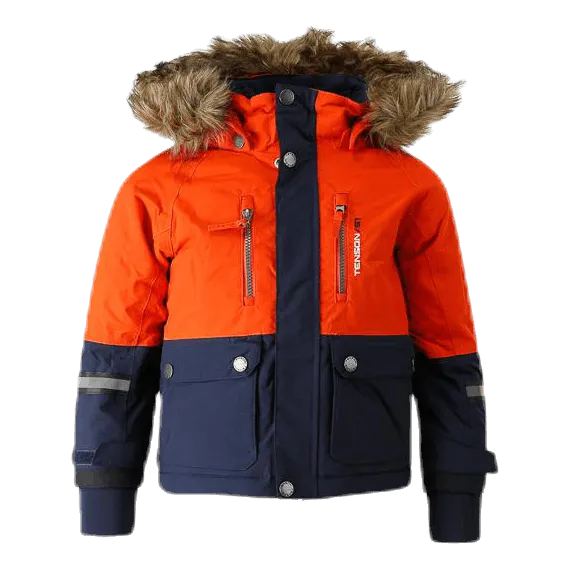 Daxian Ski Jacket Kid Orange