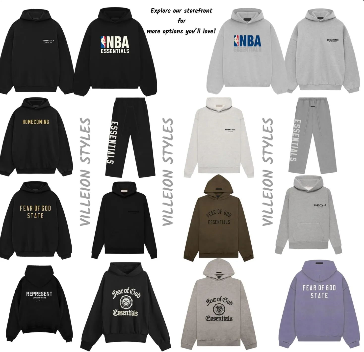 Essentials - Oversized Hoodie Collection SS22-FW24