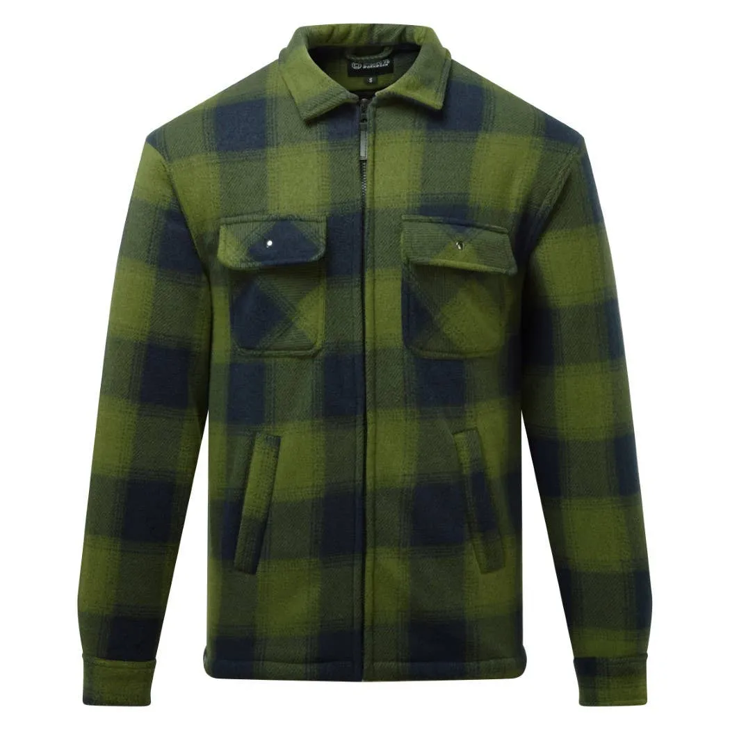 Fort Hyde Portman Microfleece Shacket -Fleece Lined