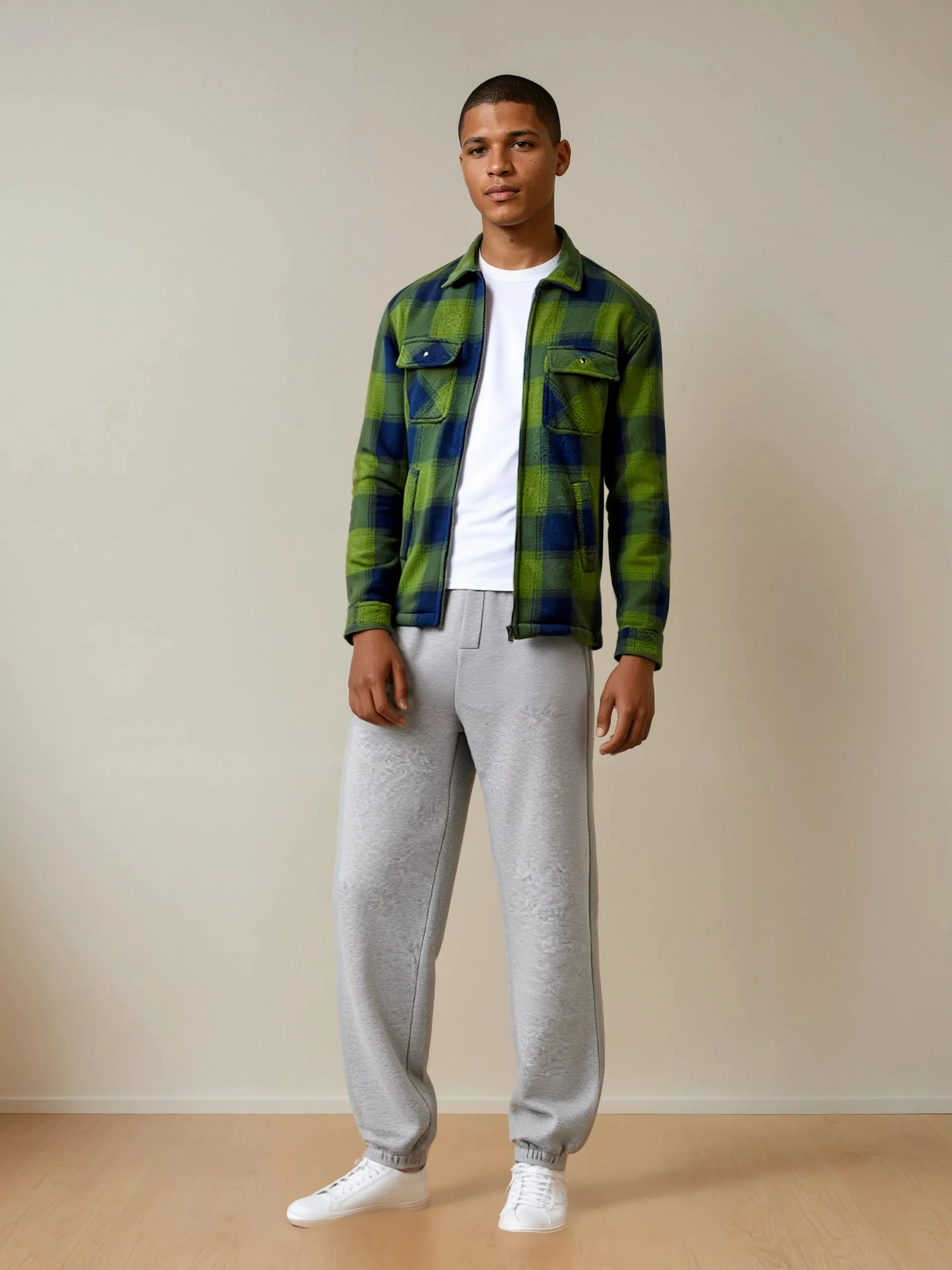 Fort Hyde Portman Microfleece Shacket -Fleece Lined