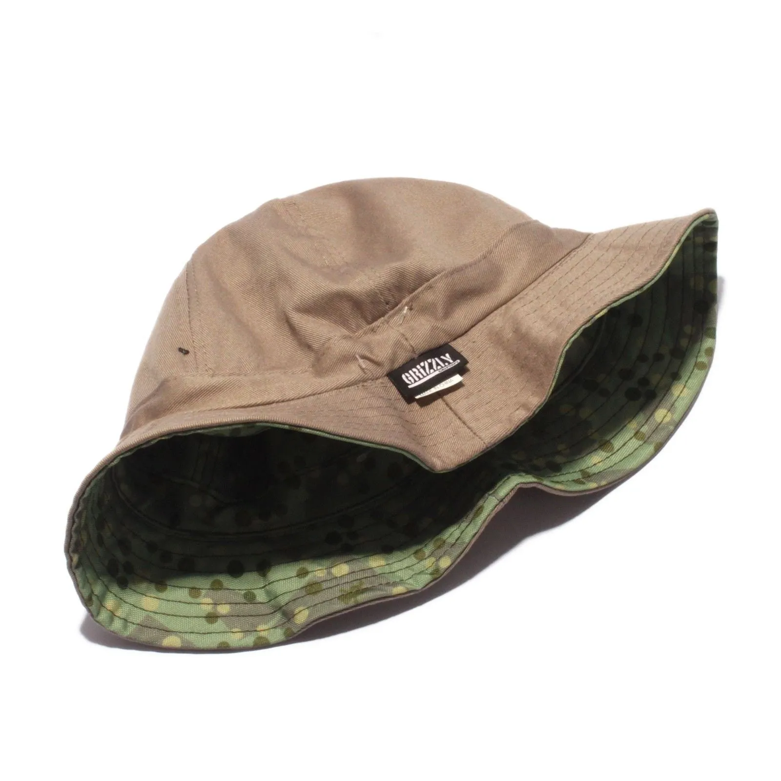 Grizzly Reversible Bucket Hat (Splash Camo, S/M)