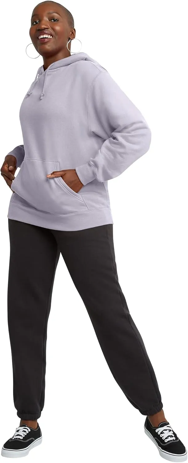 Hanes Women's Originals Pullover Hoodie, Midweight Fleece Hooded Sweatshirt for Women, Available in Plus