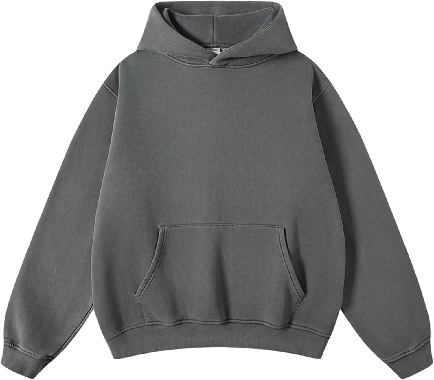 Hatant Hoodies for Men Heavyweight Fleece Sweatshirts Mens Acid Wash Athletic Hoodie Oversized Matching Pullover for Couples