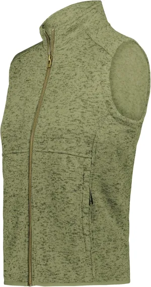 Holloway Women's Alpine Sweater Fleece Vest