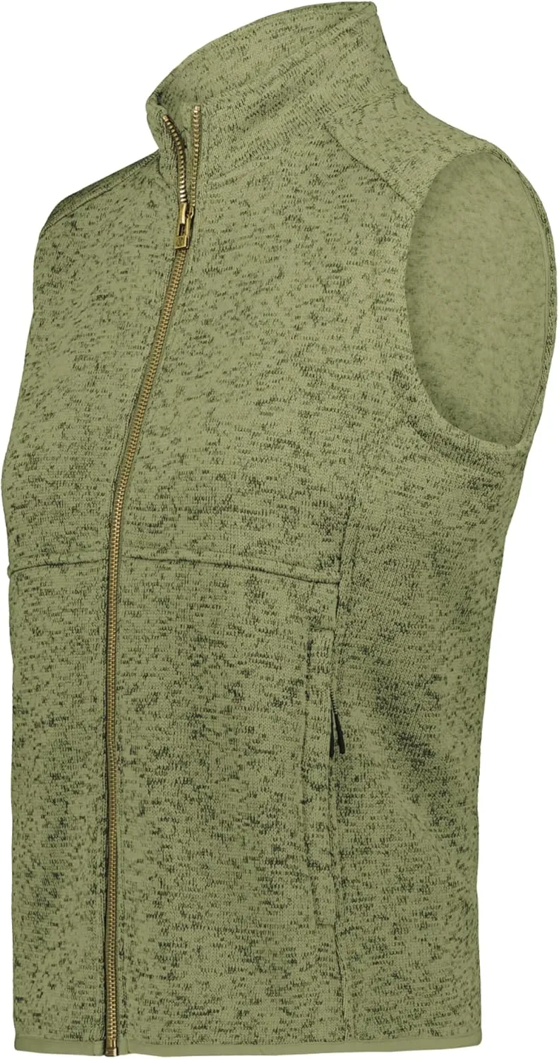 Holloway Women's Alpine Sweater Fleece Vest