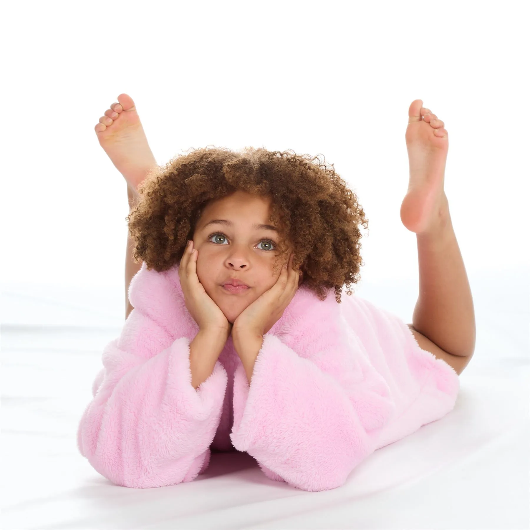 Huggable Girls Pink Snuggle Oversized Hoodie