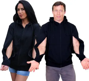 Jayour Dialysis Sweatshirts with Arm Zipper Design Port Access | Soft & Durable Fabric to Keep You Warm for Dialysis