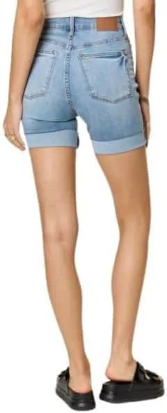 Judy Blue Cuffed Tummy Control Denim Shorts