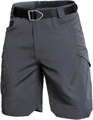 lcyhony Tactical Cargo Shorts for Men Relaxed fit Flex Quick Dry Workout Shorts Multi Pockets Ripstop Camo Hiking Work Pants