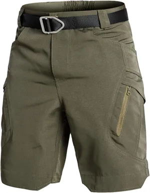 lcyhony Tactical Cargo Shorts for Men Relaxed fit Flex Quick Dry Workout Shorts Multi Pockets Ripstop Camo Hiking Work Pants