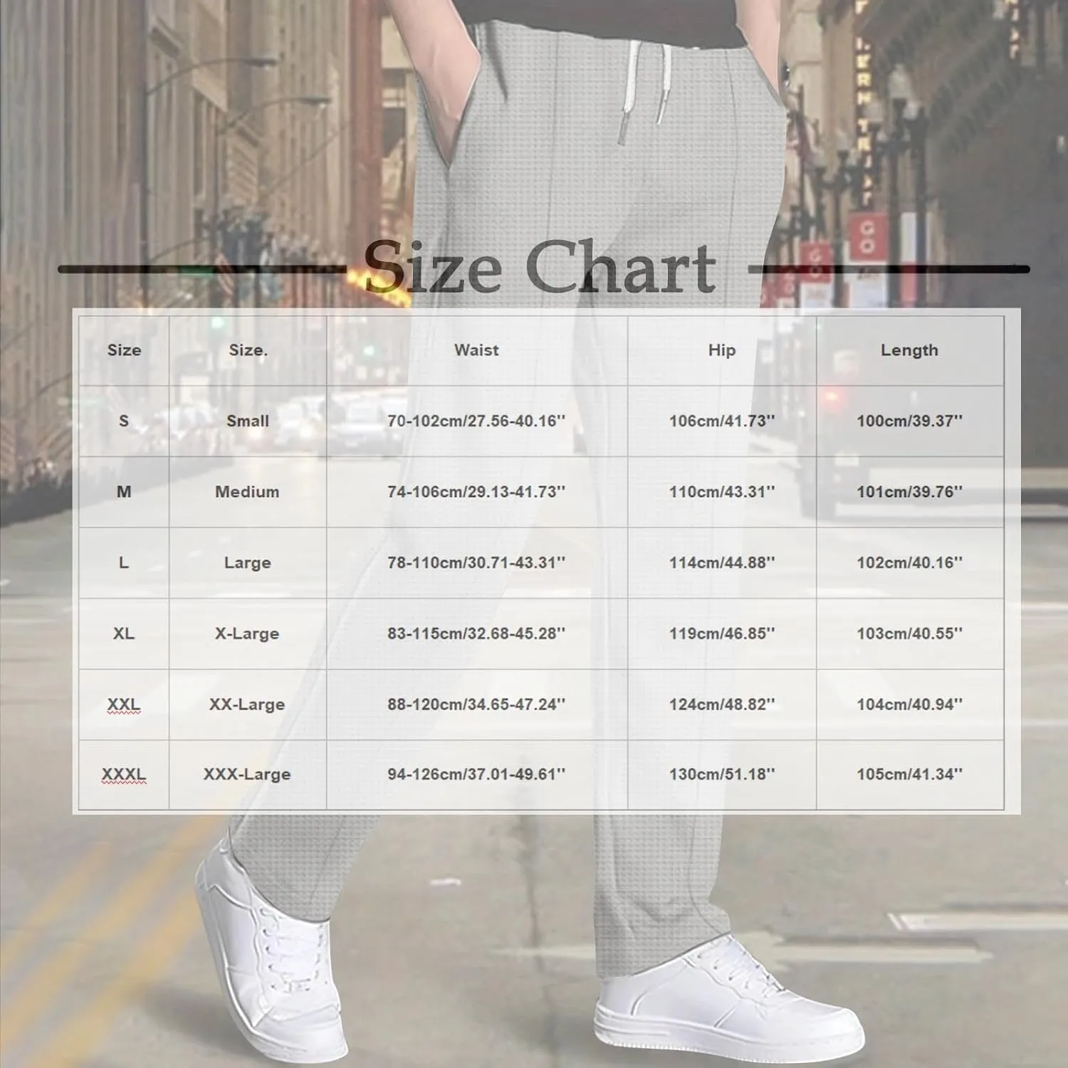 Linen Pants Men Casual Straight-Legs Waffle Knitted Pants with Pockets Loose Fit Summer Yoga Beach Trousers