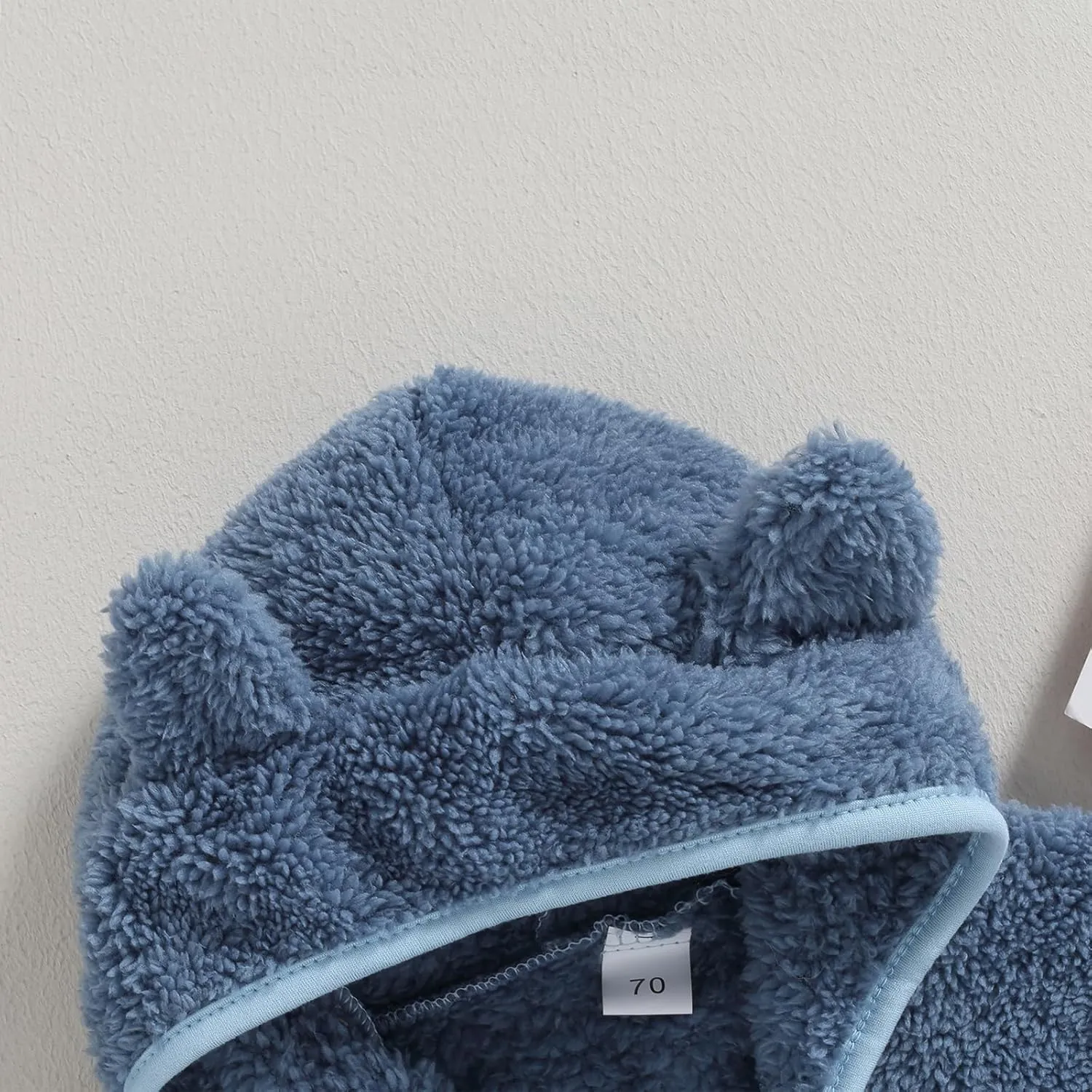 Meiweileya Baby Girl Boy Fleece Zip Up Hoodie Bear Ears Fuzzy Jacket Hooded Teddy Coat Winter Shacket Warm Outwear Cardigan