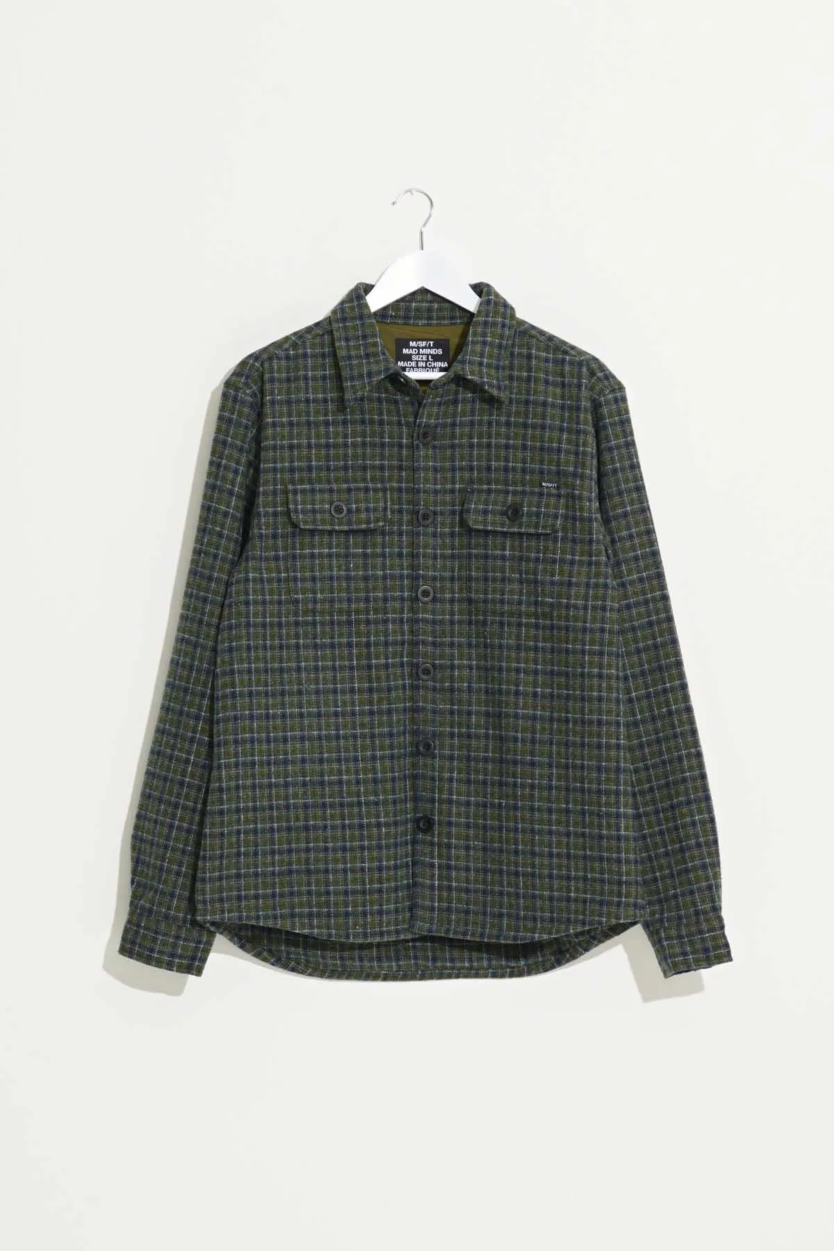 MISFIT CHARTERED POND OVERSHIRT - FOREST