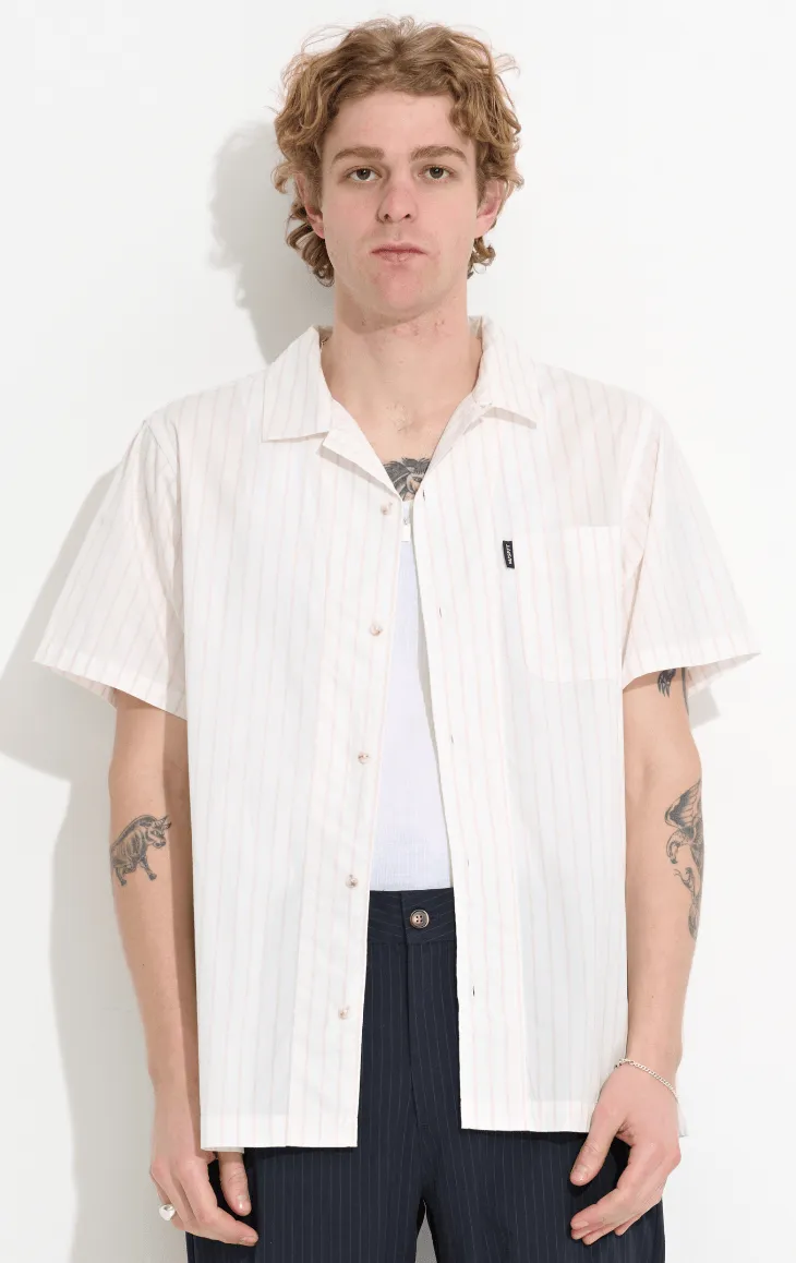 MISFIT FRIEND FOR LIFE SS SHIRT - WHITE STRIPE