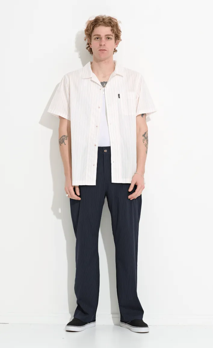 MISFIT FRIEND FOR LIFE SS SHIRT - WHITE STRIPE