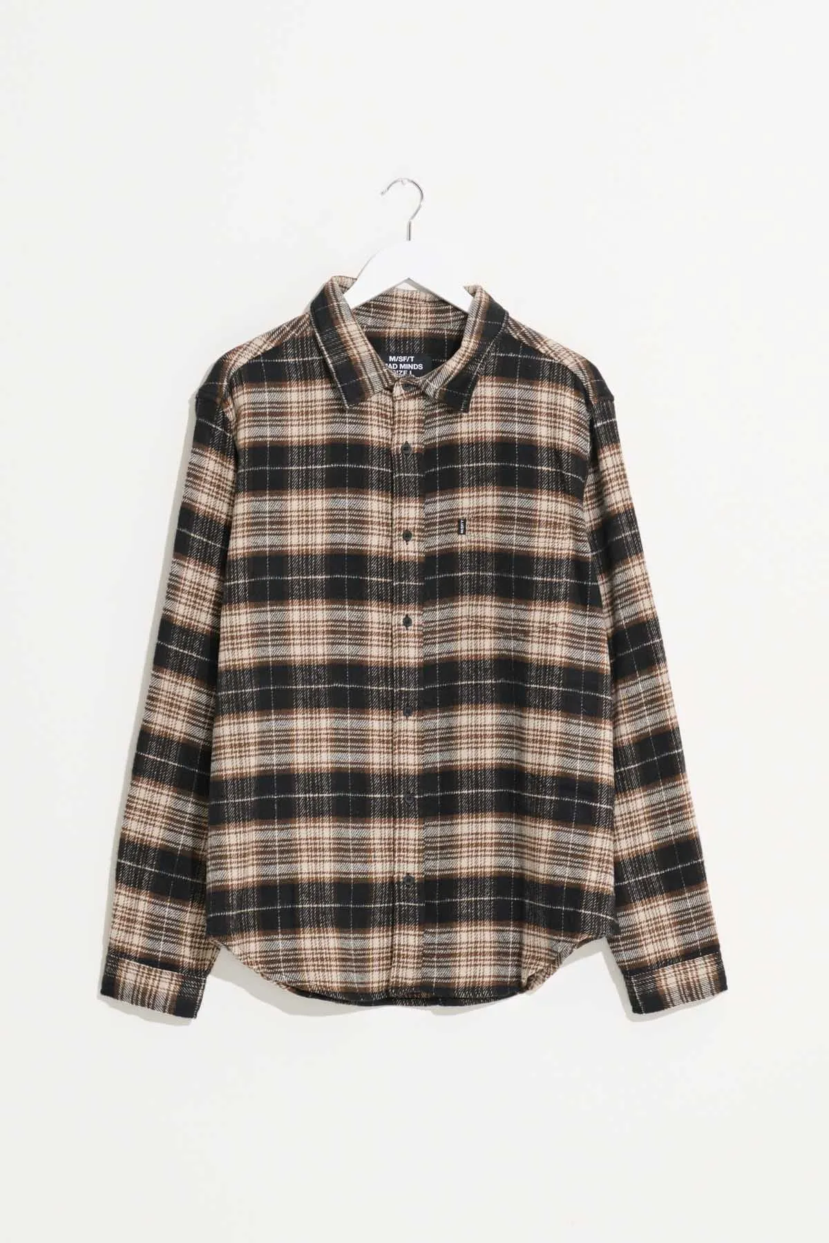 MISFIT MICHIGAN MOMS L/S SHIRT - TAN