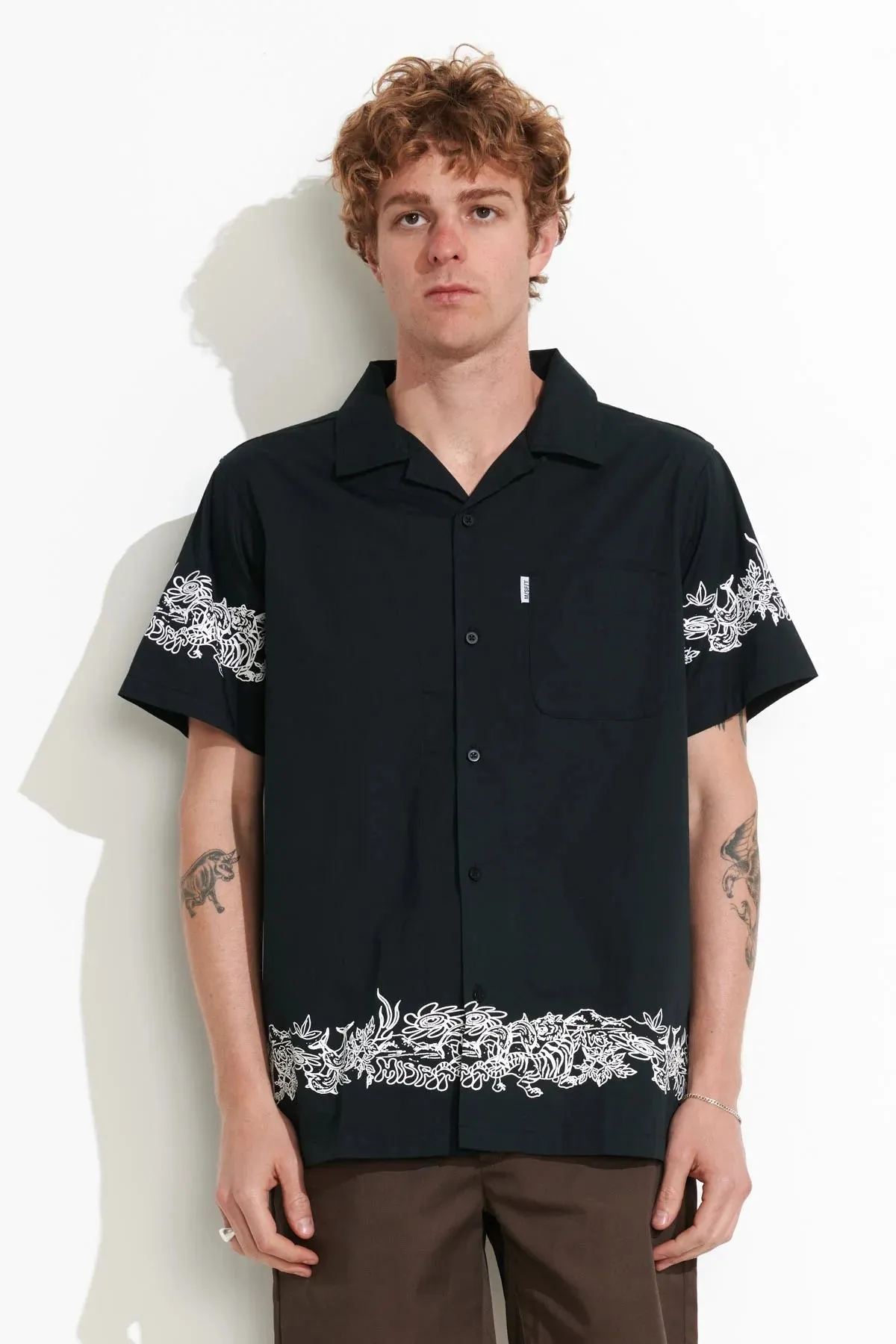 MISFIT PRECIOUS COSMOS SHIRT - WASHED BLACK