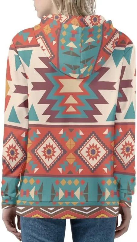 Musical Notes Women's Zip Up Hoodies Cute Pig Casual Comfy Pullover Boho Mandala Dragonfly Long Sleeve Sweatshirt