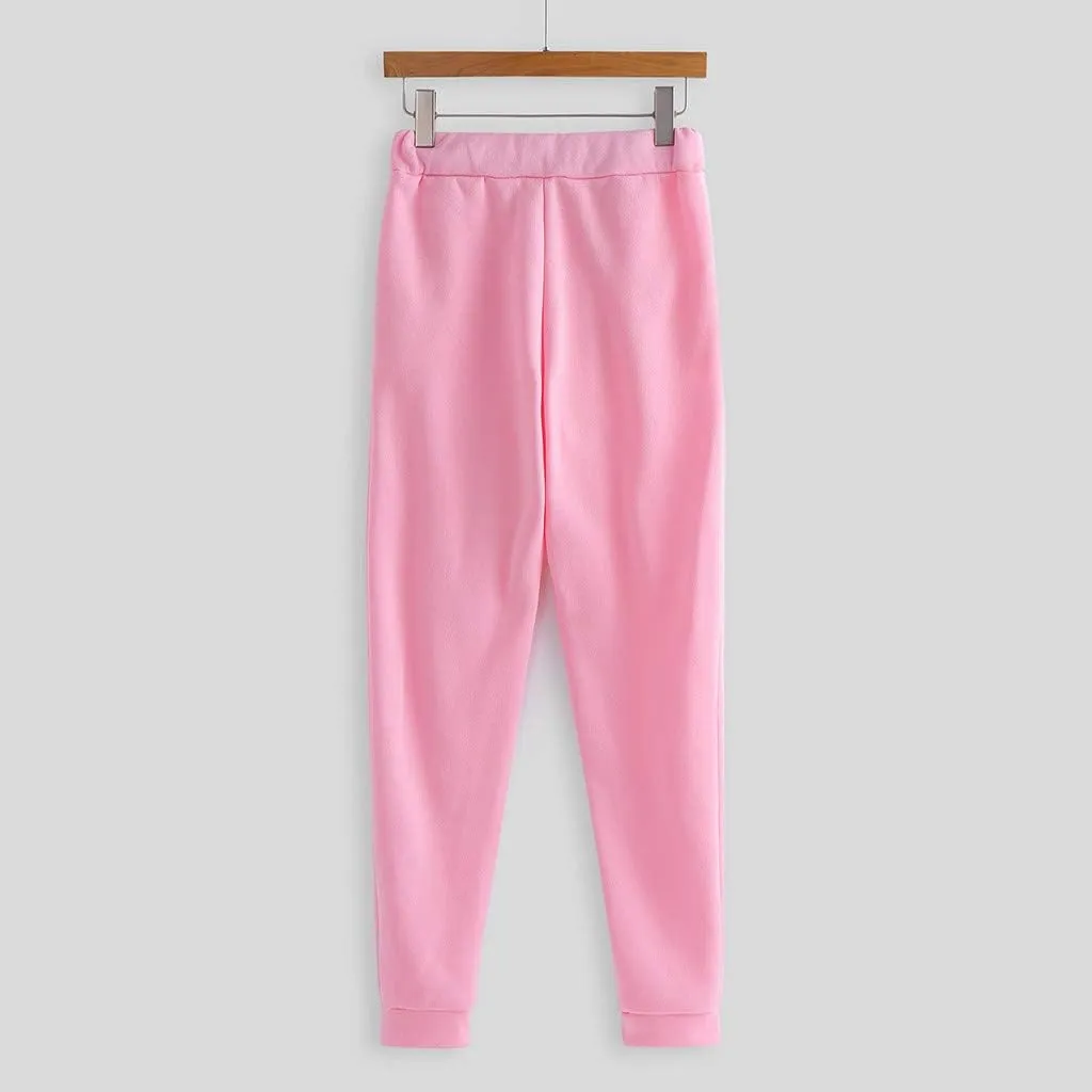 Muyise Women 2 Piece Sweatsuits Long Sleeve Hooded Pullover Jogger Pants Outfits Athletic Casual Loose Lounge Sets Tracksuits