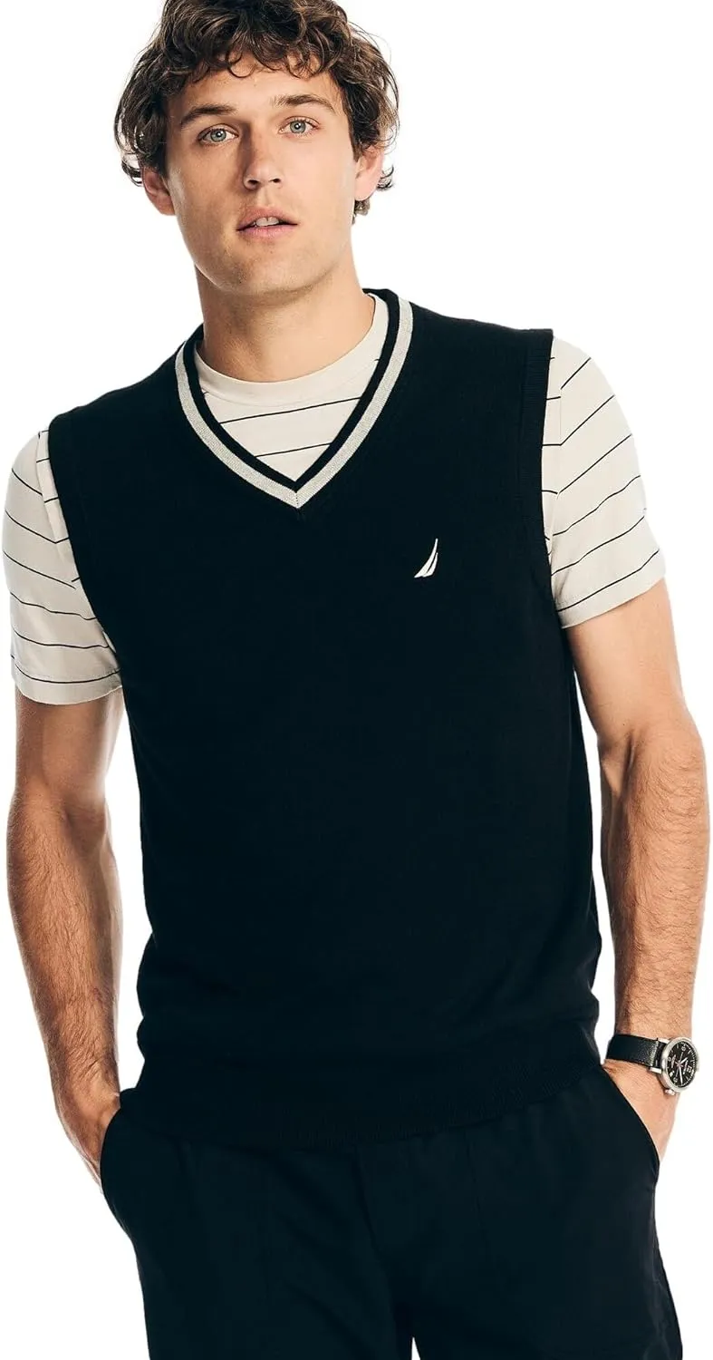 NAUTICA Men's NavTech Sweater Vest 2024 Collection