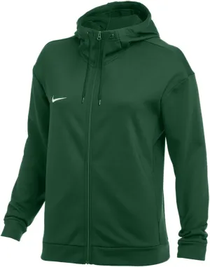 Nike Women's Therma All-Time Full Zip Hoodie | Rib Drawcord Training Hoodie