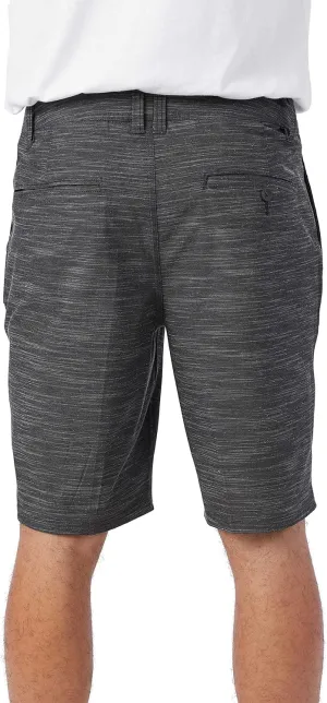 O'NEILL Men's Khaki Shorts, 20-Inch Outseam, Stretch Quick Dry Slub Fabric, Hybrid Chino Shorts Men, Casual and Active Wear