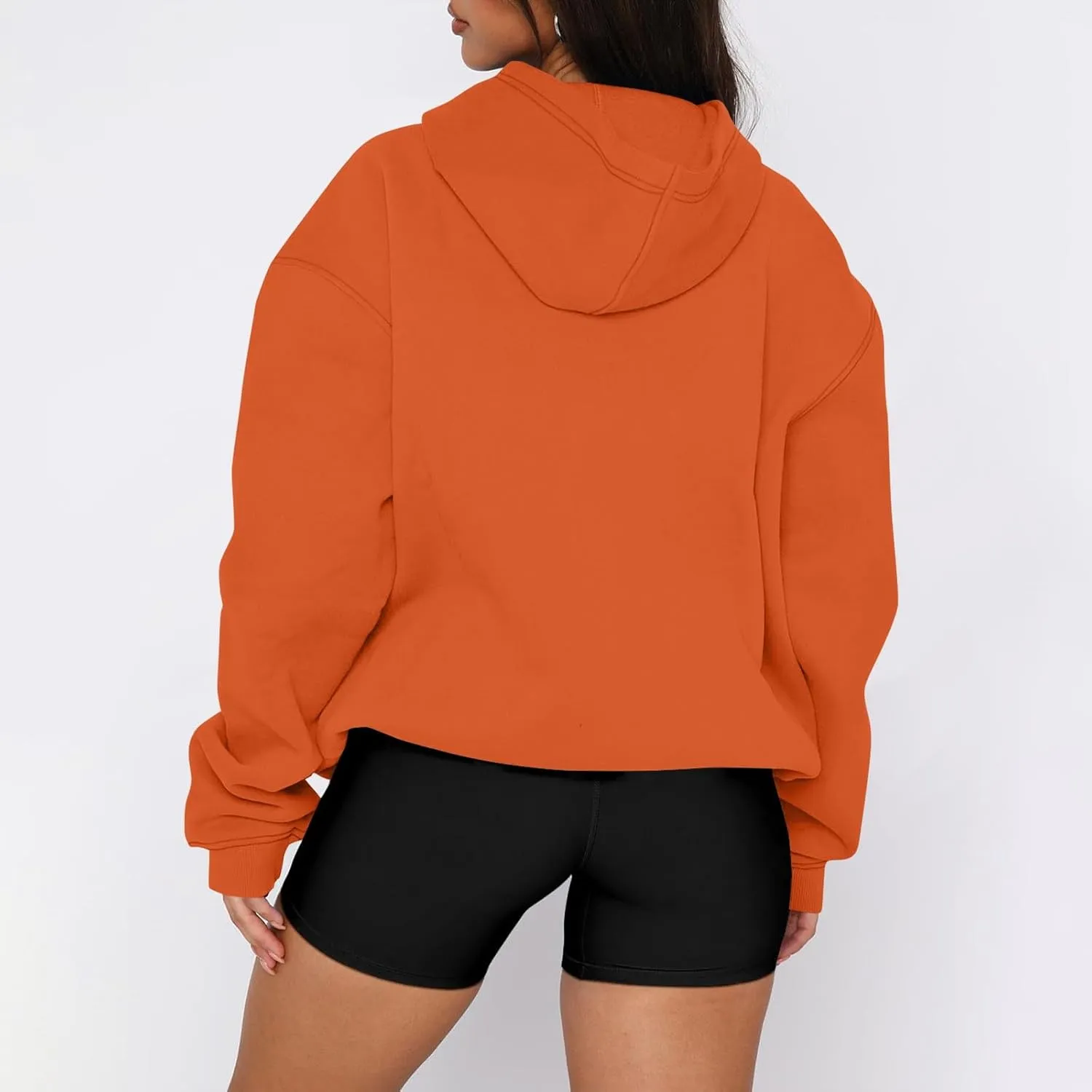 Oversized Hoodies for Women Comfy Fleece Hooded Sweatshirt Long Sleeve Sweater Pullover Hoodie with Pocket Fall Outfits