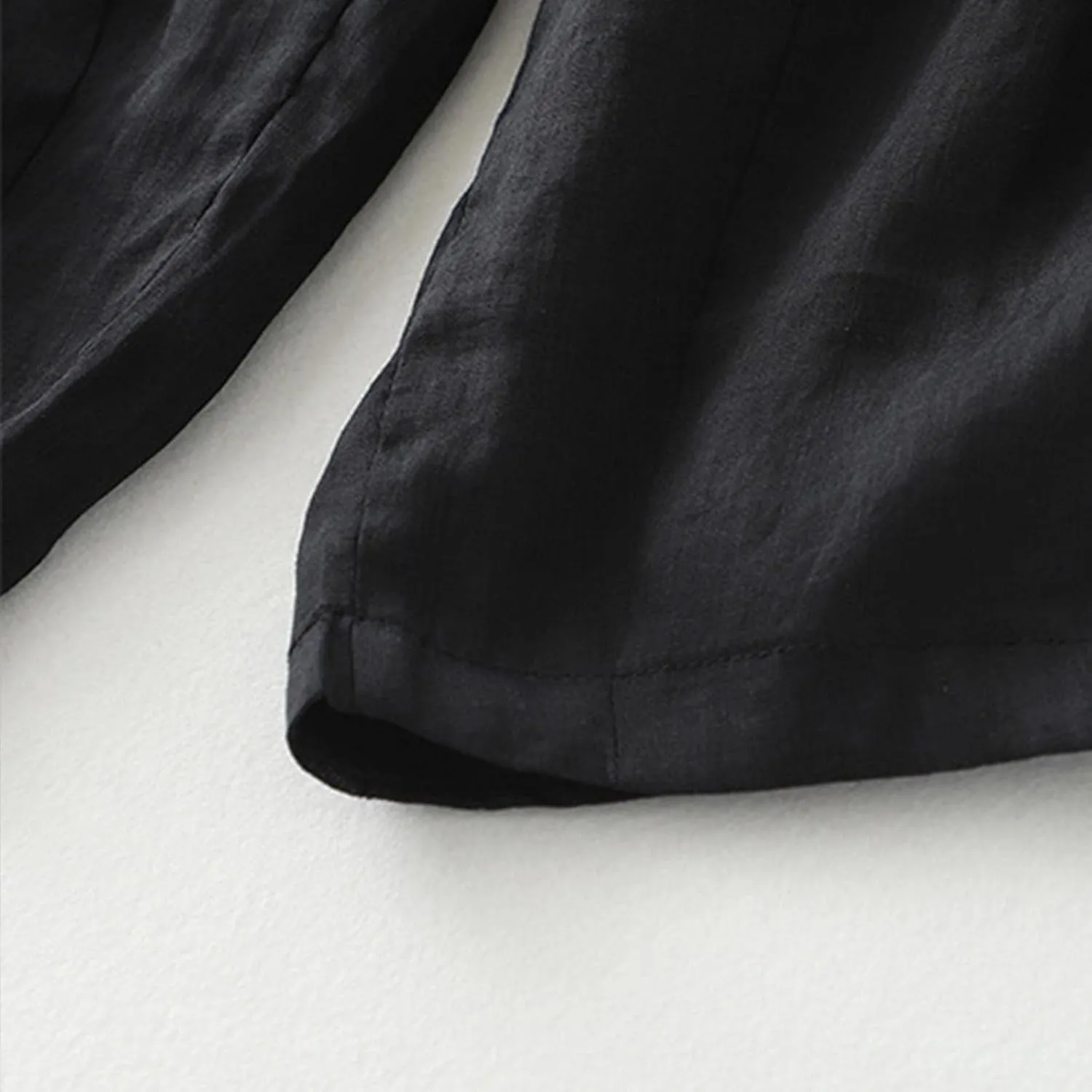 Palazzo Pants for Women Casual Elastic Waist Linen Pants High Waisted Summer Lounge Trousers Beach Vacation Outfits