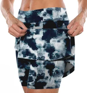 Plus Size Skorts for Curvy Women Summer Tummy Control Athletic Short High Waist Loose Casual Outfits with Pockets