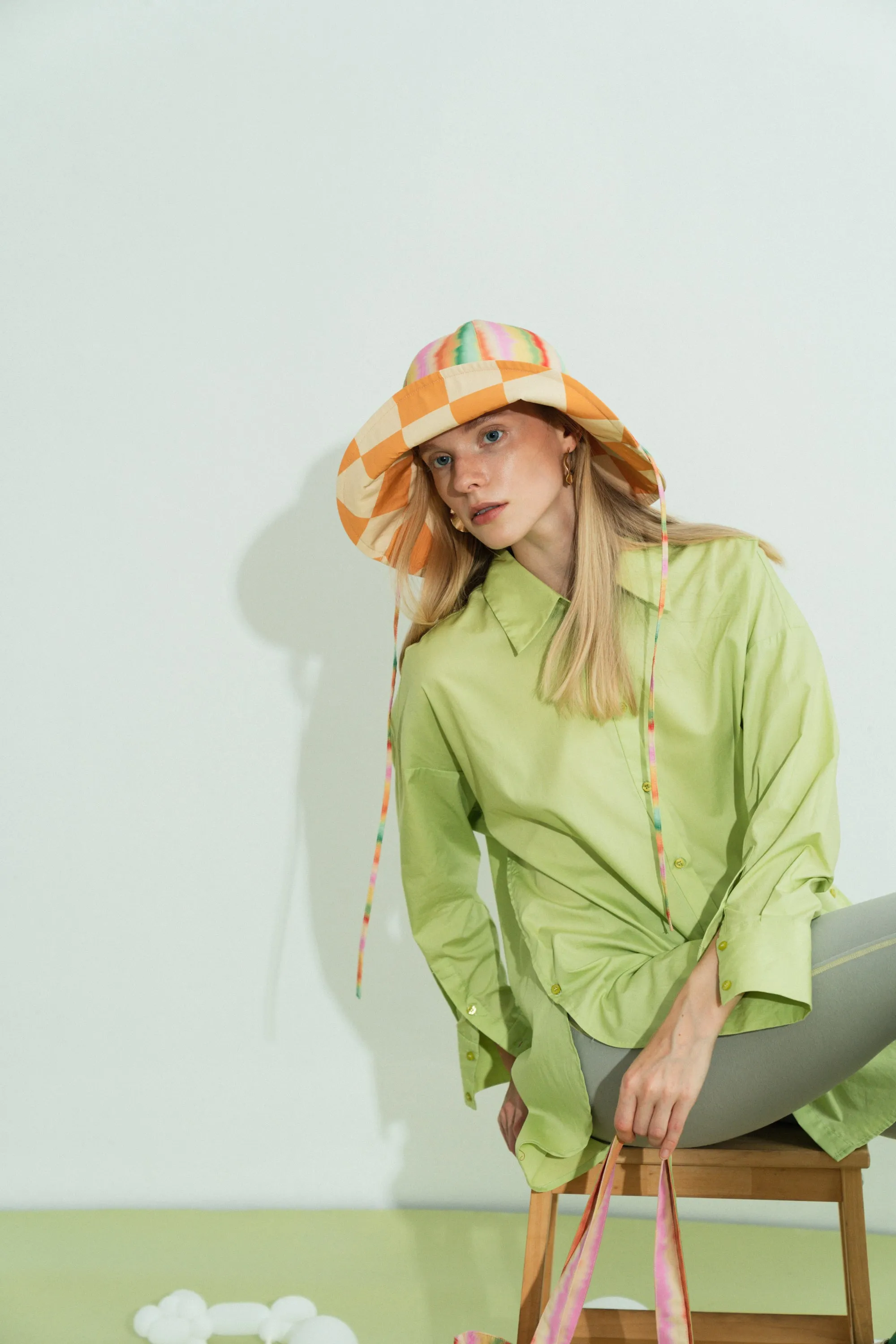 "Day Dream" Reversible Sun Hat - Rainbow