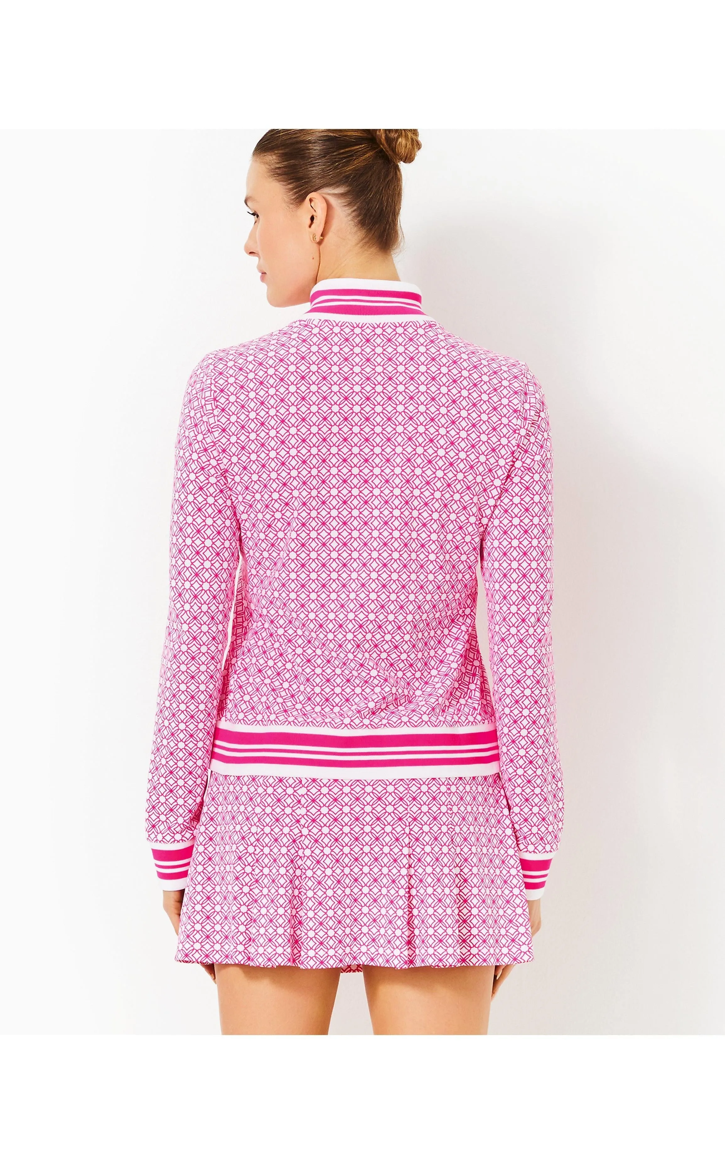 Regate Jacket Passion Fruit Pink Butterfly