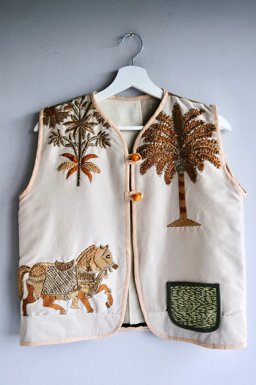 Reversible Vest. Palm d'or