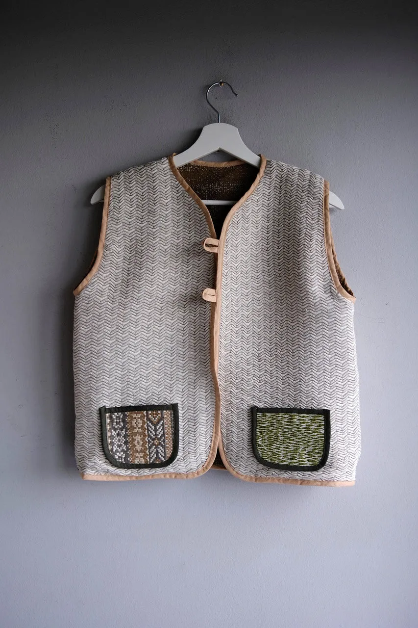 Reversible Vest. Palm d'or