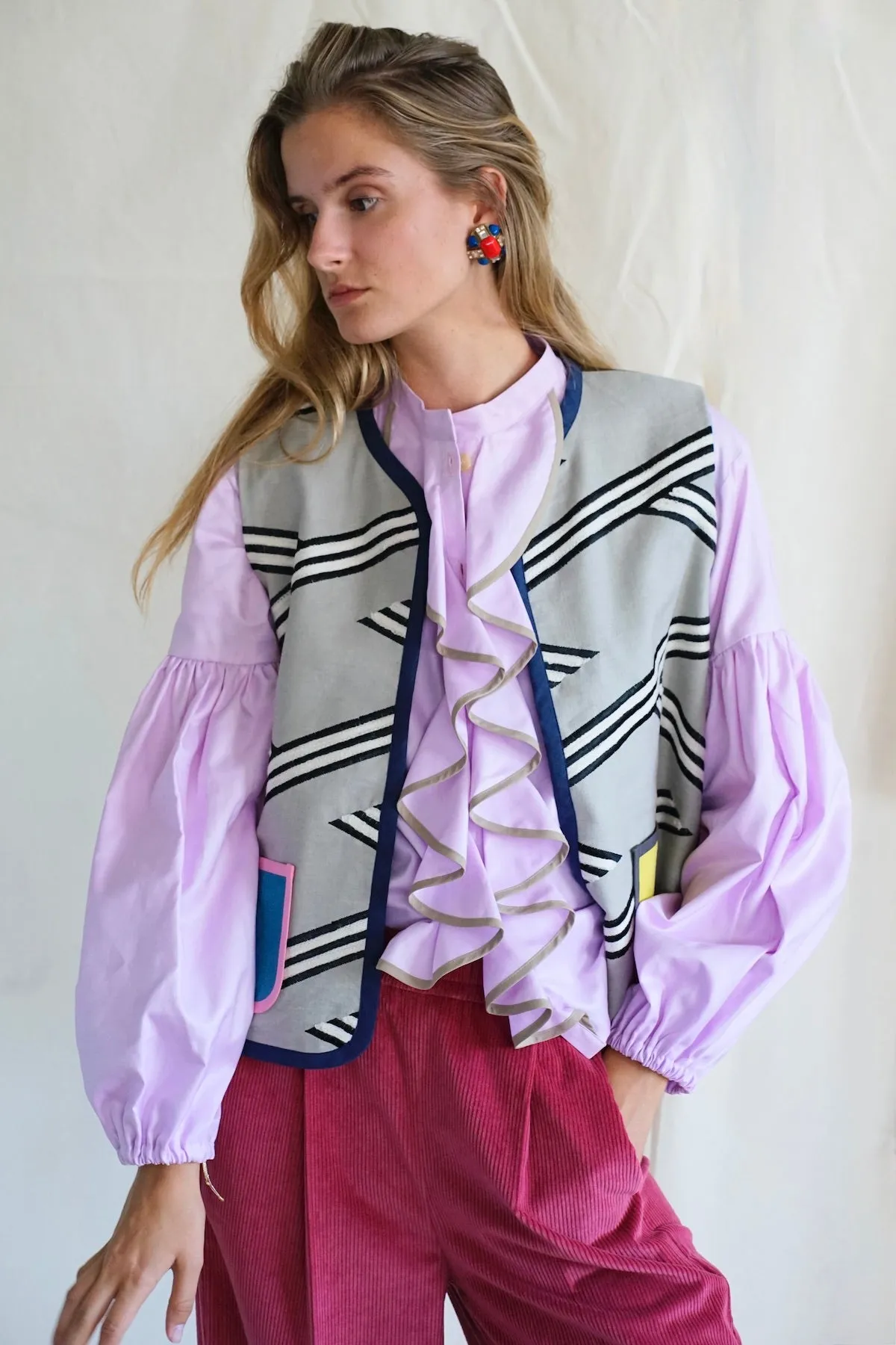 Reversible veste. Gazebo