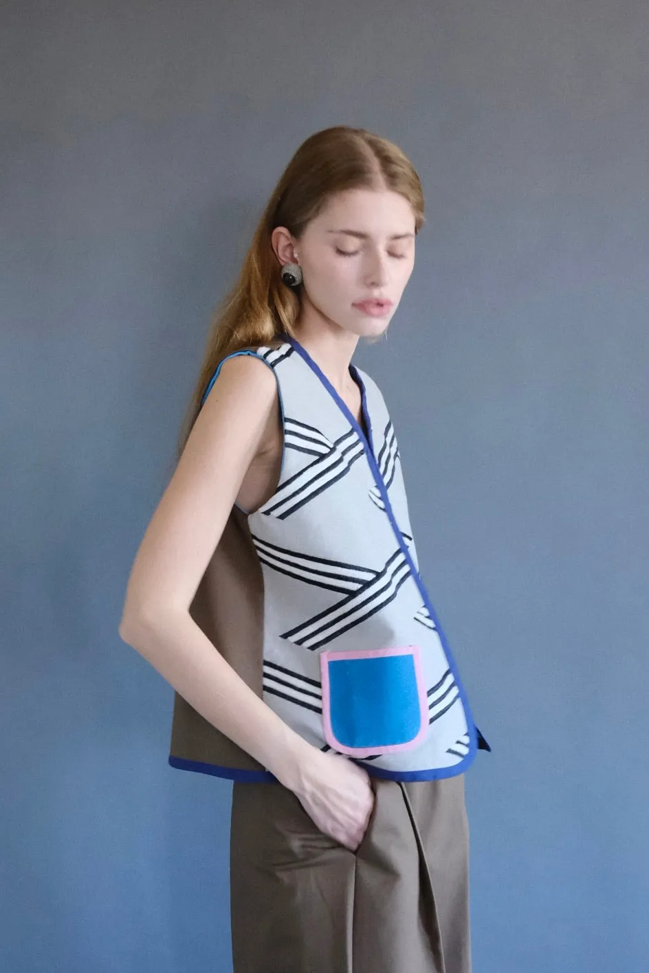 Reversible veste. Gazebo