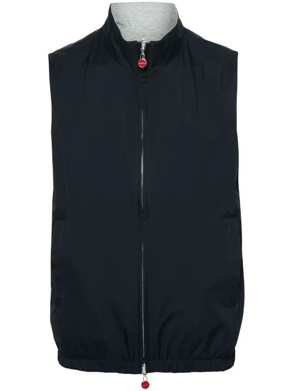 reversible zipped vest